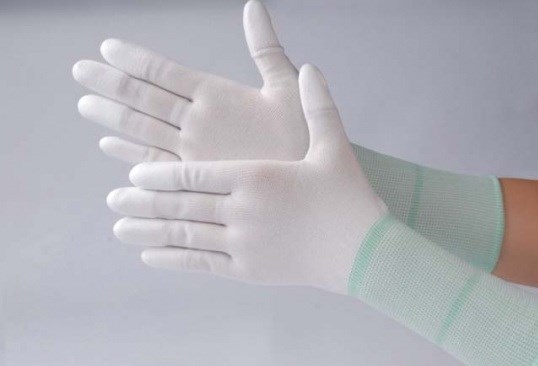 Hình ảnh của Găng tay phủ PU ngón chống tĩnh điện, loại dài, Picture 1